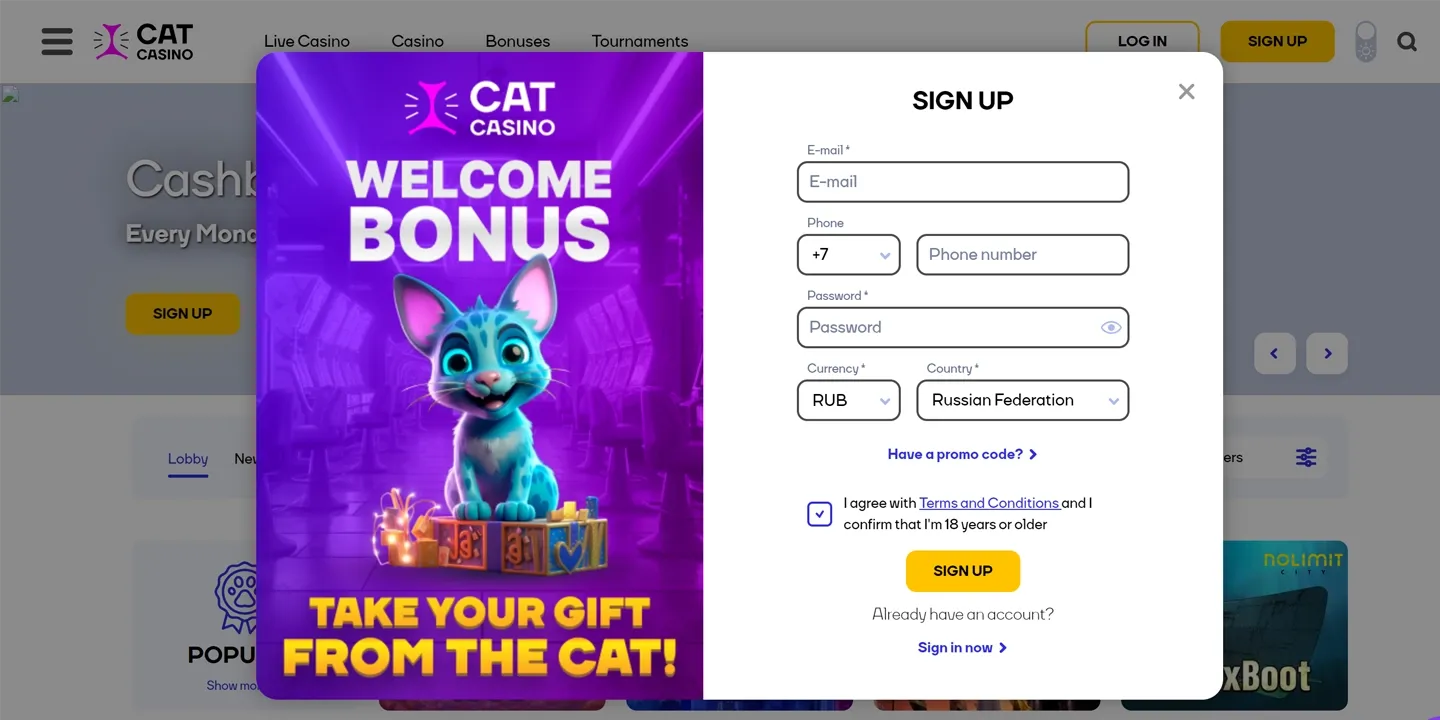 cat-casino-sign-up